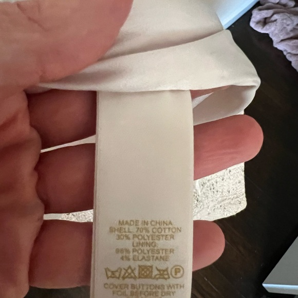 Kate Spade Tweed Blush Coat with Sequins and Bow Neck - Picture 9 of 11